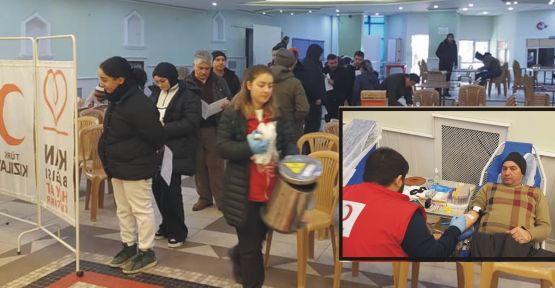 1 ayda toplanabilecek kan  2 günde toplandı   