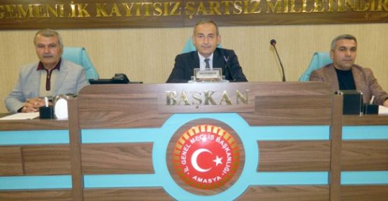 Amasya İl Genel Meclisi Şubat 2023 yılının ilk toplantısı yapıldı