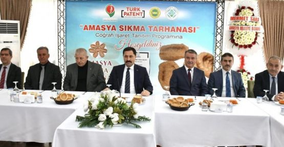 ‘Amasya Sıkma Tarhanası’ coğrafi işaretle tescillendi   