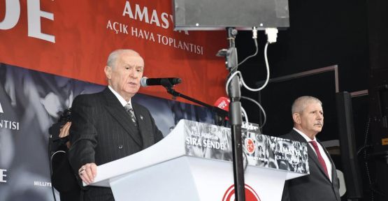 Amasya’da seçmene seslendi   