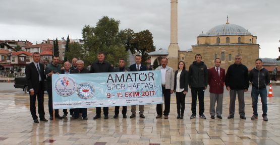  AMATÖR SPOR HAFTASI KUTLAMALARI BAŞLADI