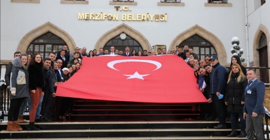 ANITKABİR'DE İDİ  ŞİMDİ MERZİFON'DA