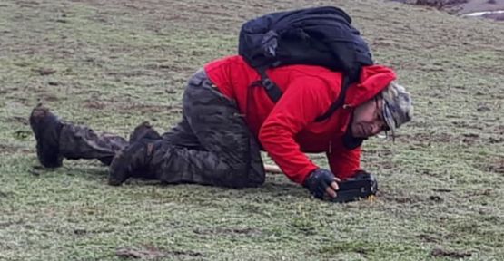 baharın müjdecisi çigdemleri  fotoğrafladılar