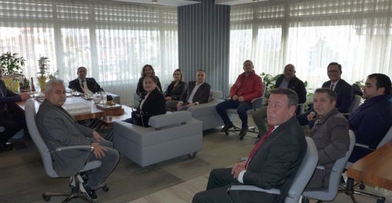   BANKA MÜDÜRLERİNCE  BAŞARI DİLEKLERİ İLETİLDİ