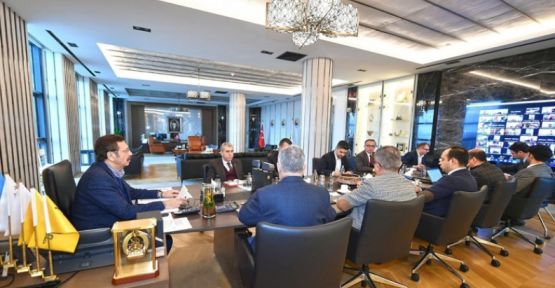 Başkan Kırlangıç Video Konferans Yöntemi ile Toplantıya Katıldı