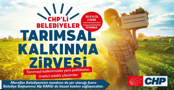 BELEDİYENİN TARIMSAL ÇALIŞMALARI  GÖRÜCÜYE ÇIKACAK   