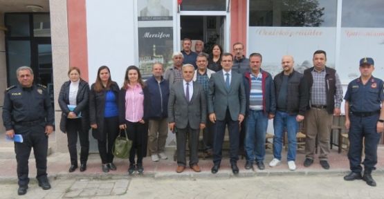   CAMİCEDİT MAHALLESİ İÇİN  GÜVENLİK TOPLANTISI YAPILDI