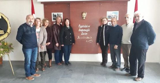  CHP'Lİ BAYANLAR ADD'Nİ ZİYARET ETTİ