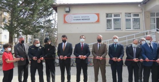    E-SINAV MERKEZİ  TÖRENLE AÇILDI