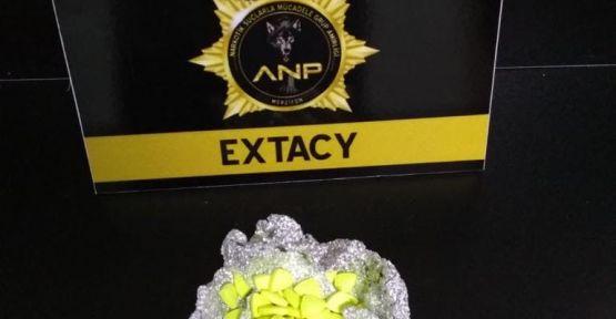extacy hap ele geçirildi