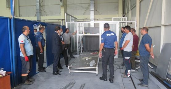 GENİŞLETME ÇALIŞMALARINI  YERİNDE İNCELEDİ