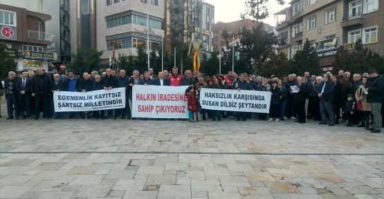 HALKIN İRADESİNE SAHİP ÇIKILDI