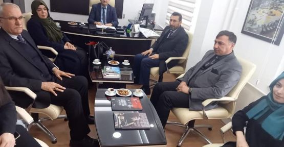 Huzurevinin ziyaretçisi  İlçe Müftüsü Oldu