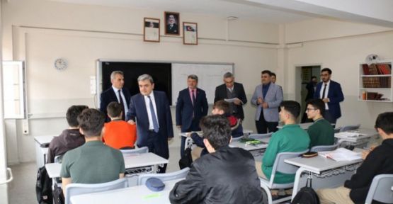 İl Millî Eğitim Müdürü Türkmen’den Liseye Teşekkür Ziyareti
