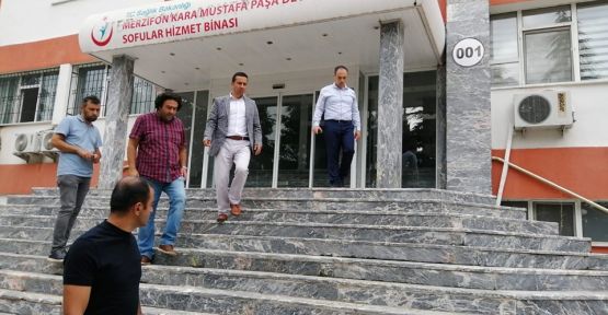 İL MÜDÜRÜ NERGİZ, MERZİFON’DA  İNCELEMELERDE BULUNDU