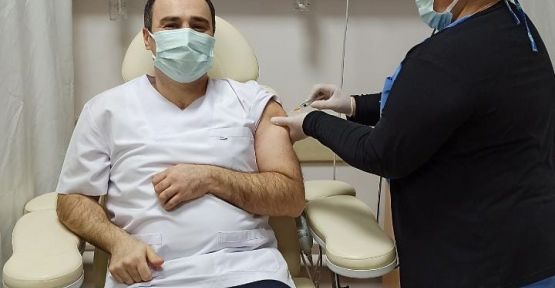 ilk aşı sağlık çalışanlarına