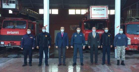 İTFAİYENİN ZİYARETÇİSİ  