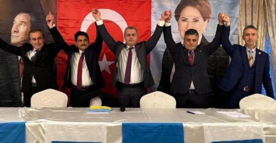   İYİ Parti İl Başkanı Çapkınoğlu, Güven Tazeledi