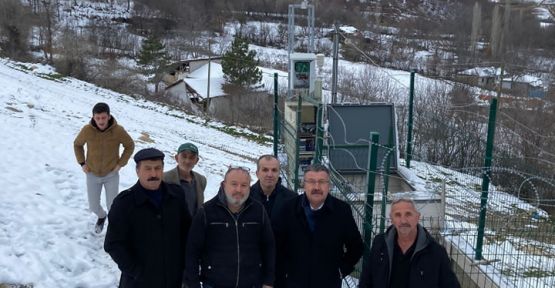 İzleme İstasyonunu  ziyaret etti