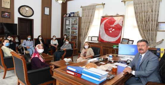 KADIN GİRİŞİMCİLERE  DESTEK SÖZÜ VERDİ