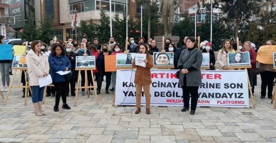 KADININ SESİ YÜKSELDİ : VAZGEÇMİYORUZ