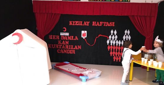 KIZILAY SEVGİSİ  AŞILANDI