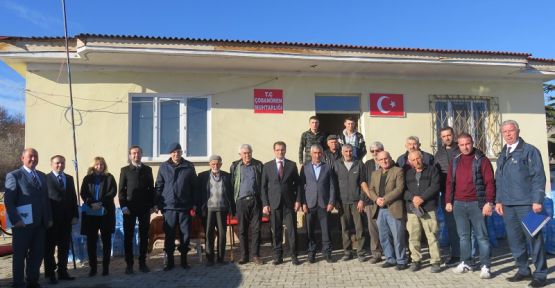 KÖY SAKİNLERİNİN  SORUN  VE TALEPLERİNİ DİNLEDİ   