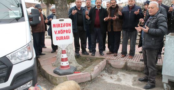 kurban kesilerek  hizmete açıldı.