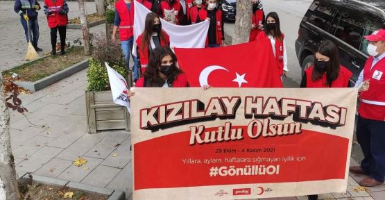 KUTLAMALAR  YÜRÜYÜŞLE BAŞLADI