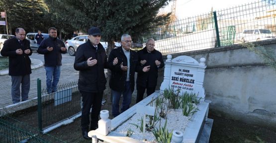   MERHUM BELEDİYE BAŞKANI  DUA'LARLA  ANILDI