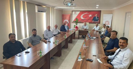 MERZİFON MHP'den  OSB YÖNETİMİNE ZİYARET   