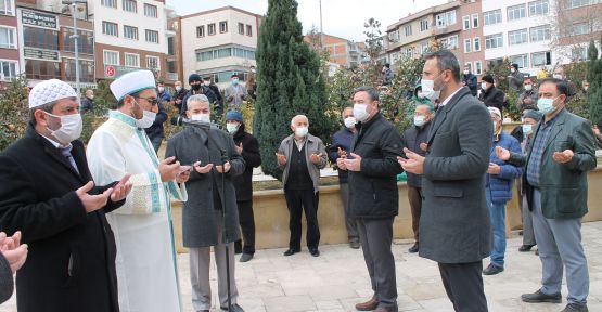 Merzifon'da yağmur duasına  