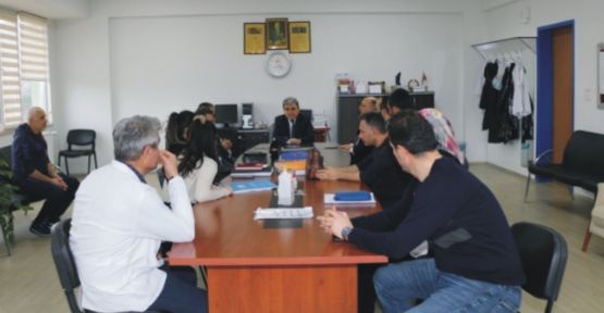 Müdür Türkmen’den okul ziyaretleri