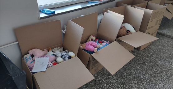 Oyuncaklar deprem bölgesine