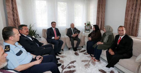  ŞEHİT AİLELERİNİ UNUTMADI