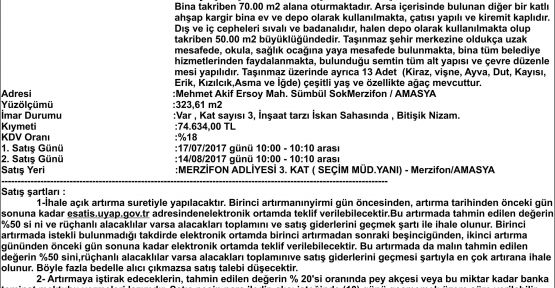 T.C. MERZİFON (SULH HUKUK MAH.) 