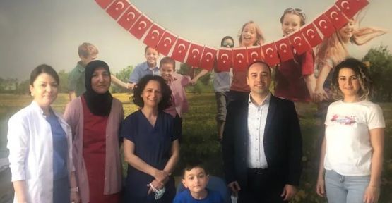 TEDAVİ GÖREN ÇOCUKLAR  UNUTULMADI