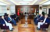 MHP İLÇE BAŞKANLARI  HAYIRLI OLSUN DİLEKLERİNİ İLETTİ