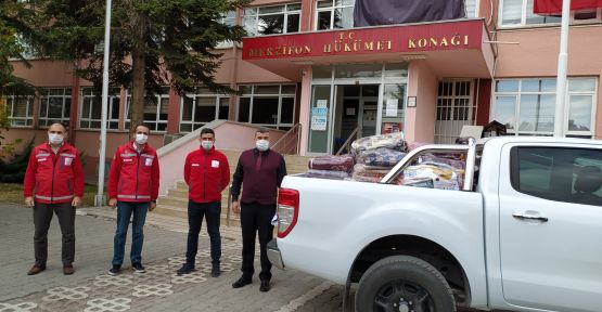 TOPLANAN YARDIMLAR  YOLA ÇIKARILDI