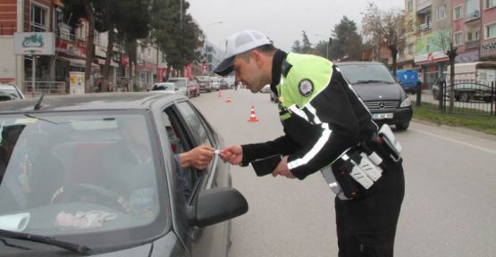 Trafik Ekiplerince Denetim Yapıldı