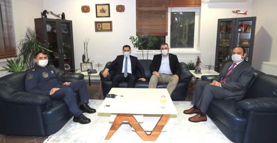 ÜS KOMUTANLIĞI  VE POMEM'İ  ZİYARET ETTİ 