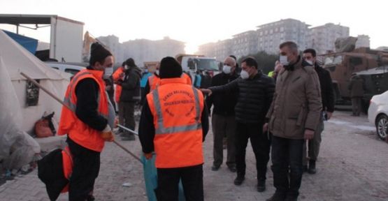   VALİ MASATLI, HATAY’DA ÇALIŞMALARINA DEVAM EDİYOR