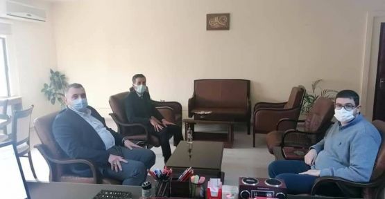 YENİ GÖREVİNDE  BAŞARI DİLENDİ