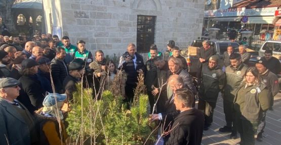 Yeni yılda fidanlar toprakla buluşacak