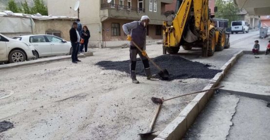 Yollarda asfalt yama yapılacak