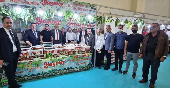    YÖRESEL ÜRÜNLER  ANTALYA'DA SERGİLENDİ   