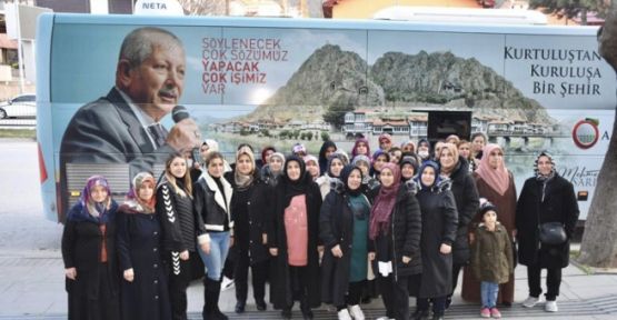 Amasyalı Kadınlar Çanakkale’yi Gezdi