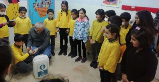 ATIK PİL TOPLAMA  KAMPANYASINA START VERİLDİ
