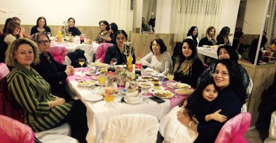  BELEDİYE,BAYAN ÇALIŞANLARINA GECE DÜZENLEDİ