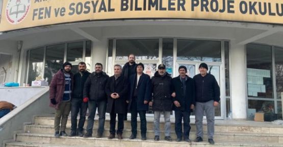 Davu’dan Deprem Bölgesindeki Okullara Ziyaret